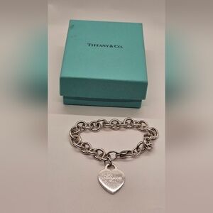 Tiffany & Co. Silver Heart Bracelet